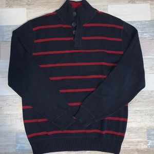 Arbor Way Cotton Button Up Sweater - Small